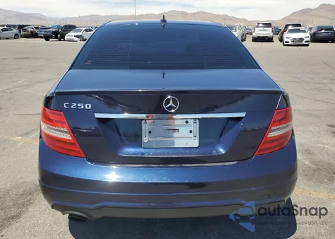 2012 Mercedes-Benz C 250 from USA, damaged, VIN WDDGF4HB2CR216643
